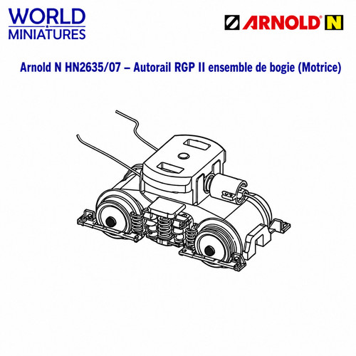 Arnold hn2635 autorail - arnold, n hn2635/07